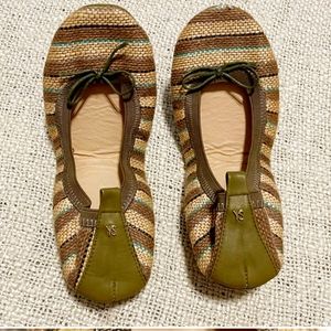 Yosi Samra  Sandrine foldable ballet flats